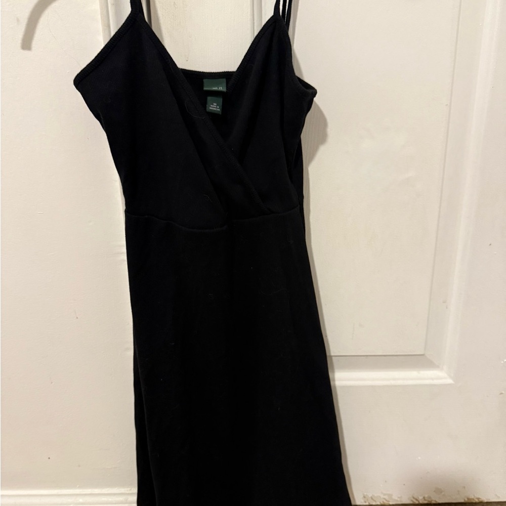 Black summer dress